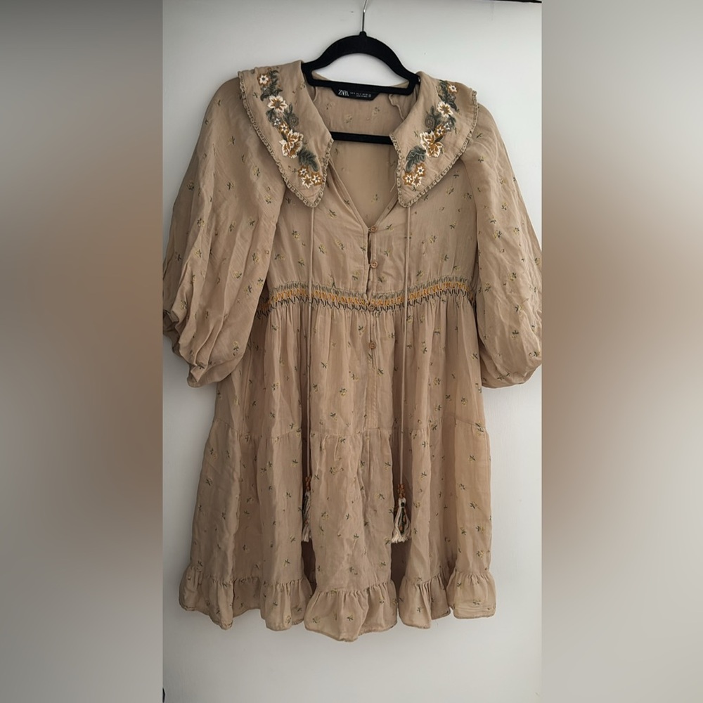 Zara mini BoHo dress